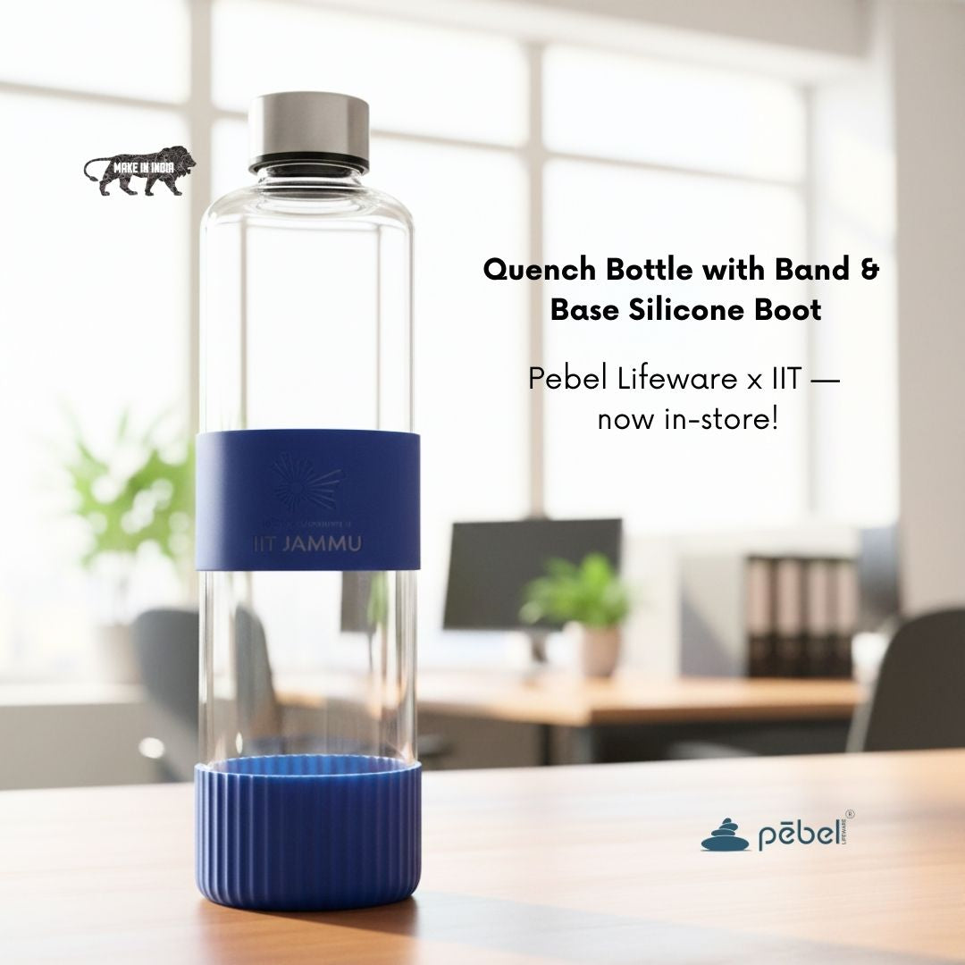 1 ltr Glass Bottle with Customized logo