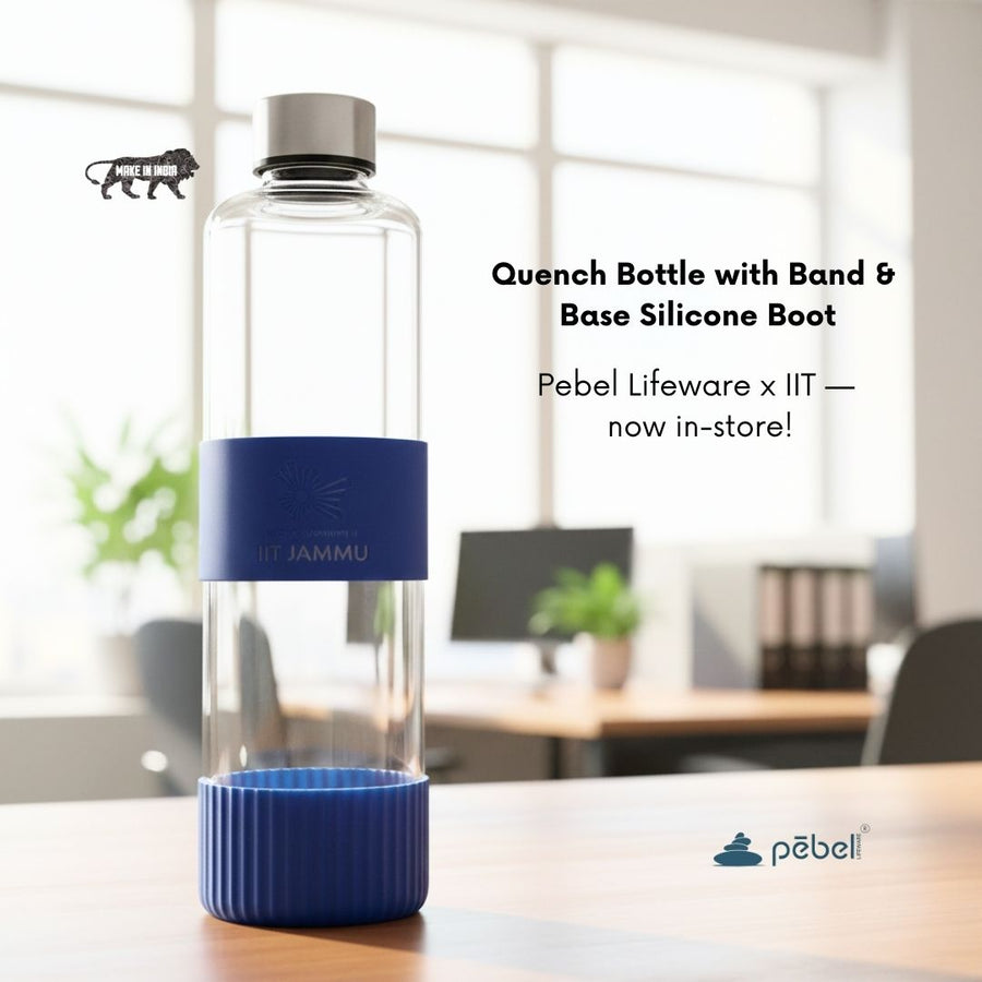 1 ltr Glass Bottle with Customized logo