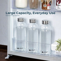Borosilicate Glass Water Bottle (Set of 3)