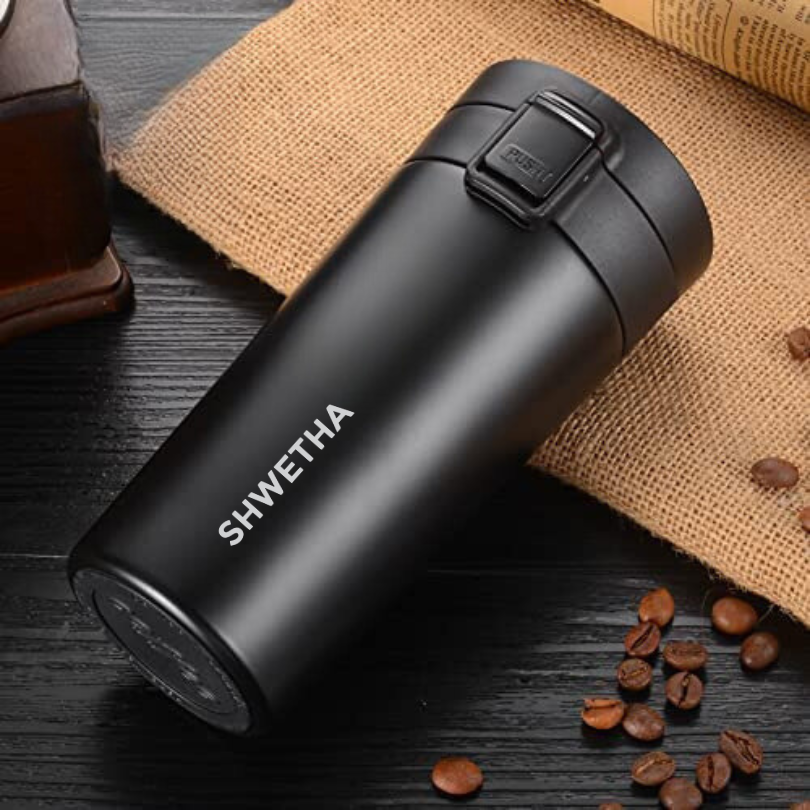 Personalized Thermos Flask for Photographer -  Stainless Steel