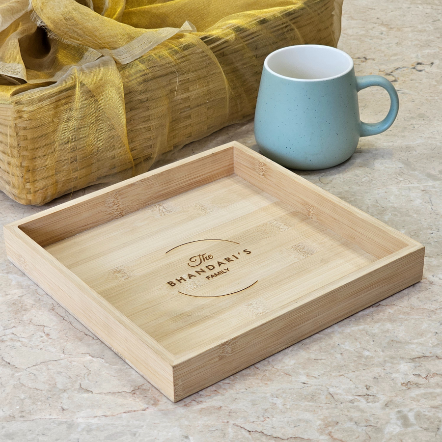 Personalized Wooden Tray