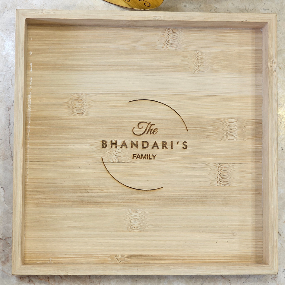 Personalized Wooden Tray