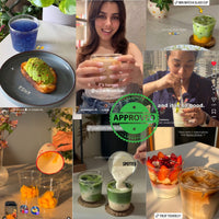 Viral cups for matcha and coffee