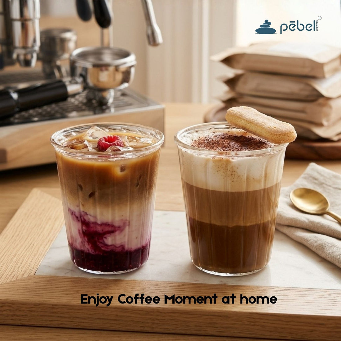 Pebel Coffee Glass