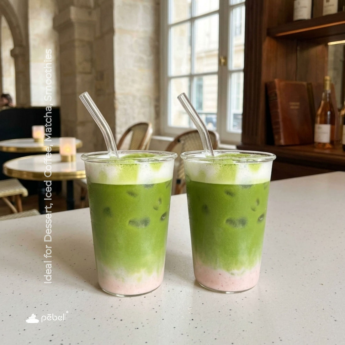 Matcha Glass - Conical Mug (Set of 2)
