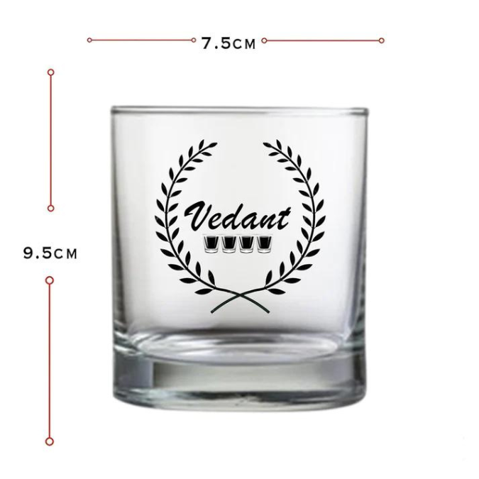 Personalized Whiskey Glass