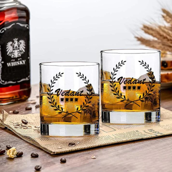 Personalized Whiskey Glass