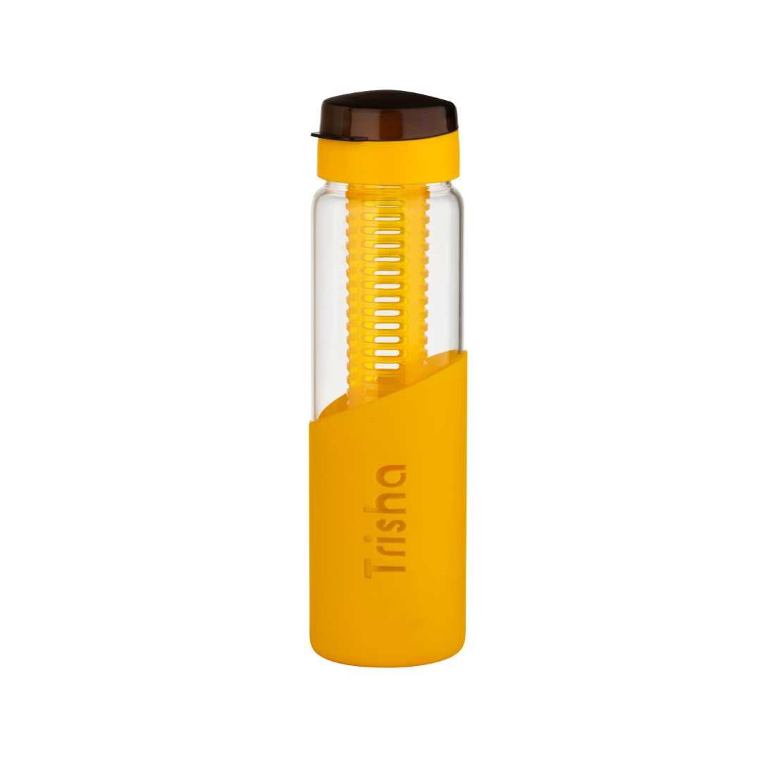 Infuser Personalized Glass Bottle - SiliVano | 750ml Infuser Bottle