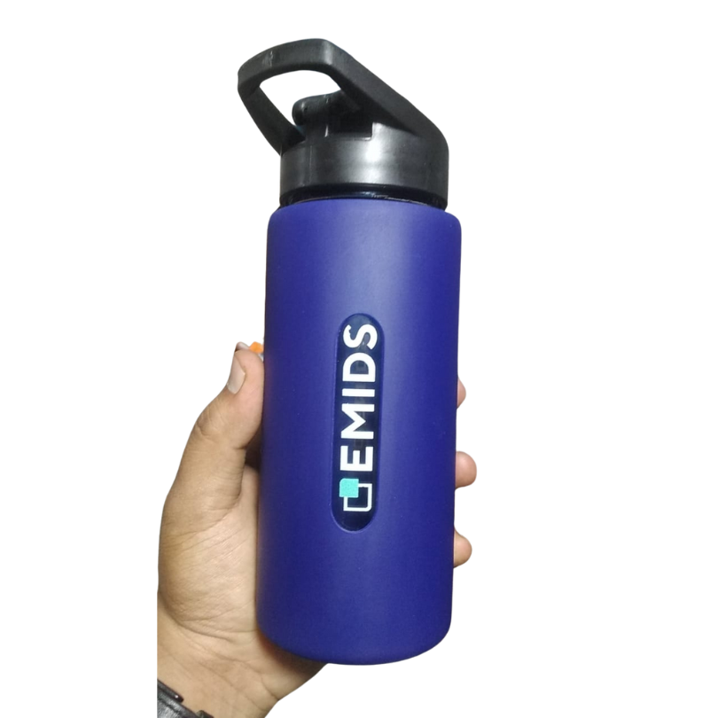 Personalized Glass Bottle with Silicone Sleeve | 550ml - Your Logo