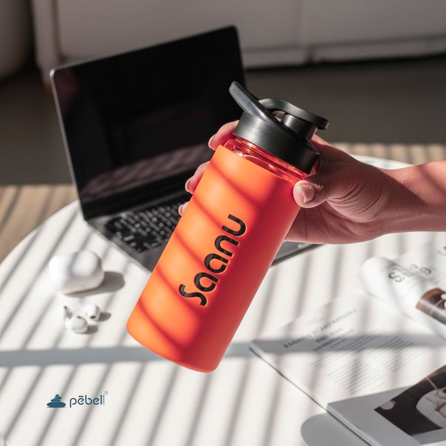 Personalized Wedding Gift Hamper | Name Glass Bottles S