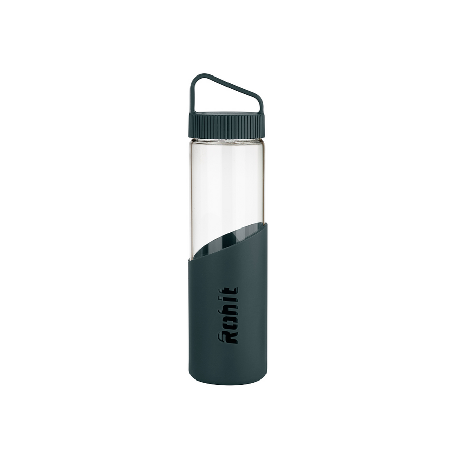 Elegant Personalized Glass Bottle - SiliBella | 750ml Water Bottle