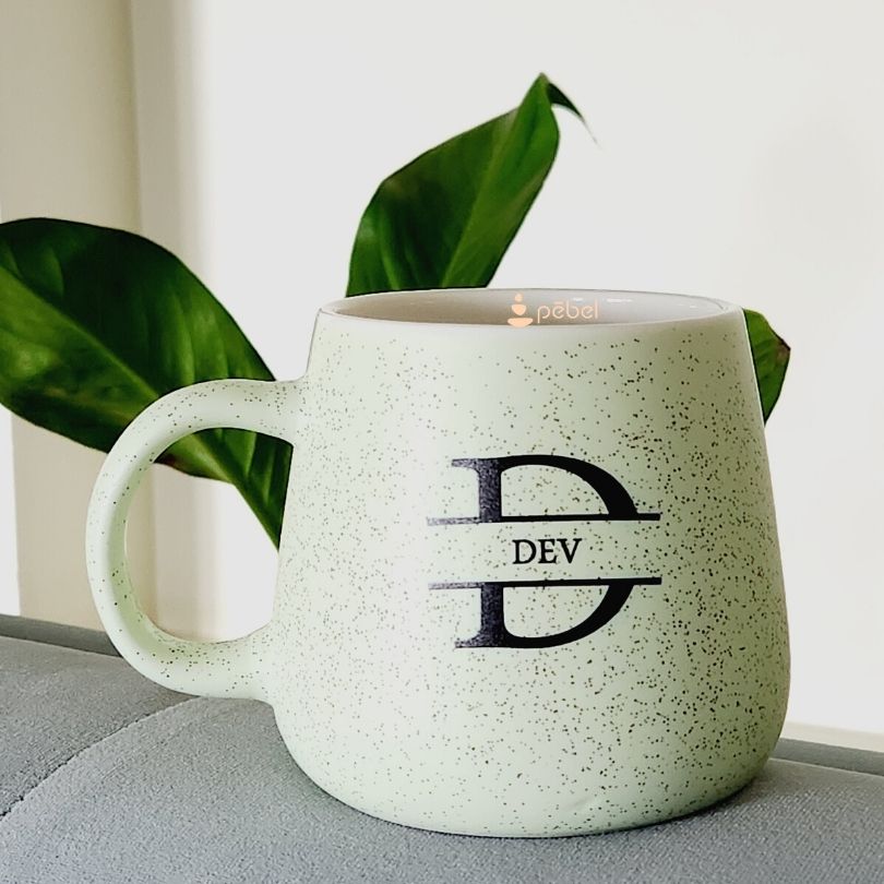 Personalized Pastel Ceramic Coffee Mugs | Great Gift for Birthdays & Special Occasions