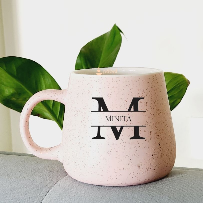 Personalized Pastel Ceramic Coffee Mugs