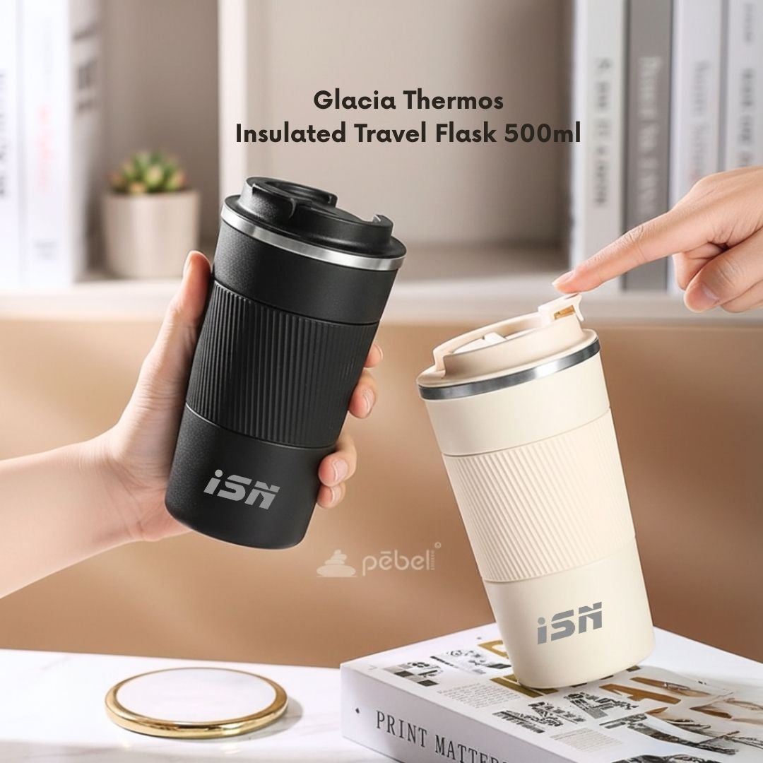Thermos Flask | Stainless Steel | Travel Mug with Filter - Your Logo