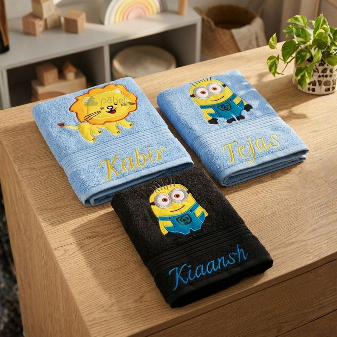 Personalized Towel for Kids - Kids Bath Towel Sets