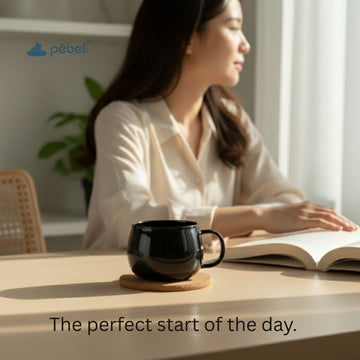 Glass Black Tea Cups - Set of 2