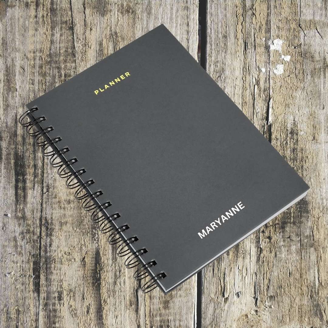 Personalized Undated Planner