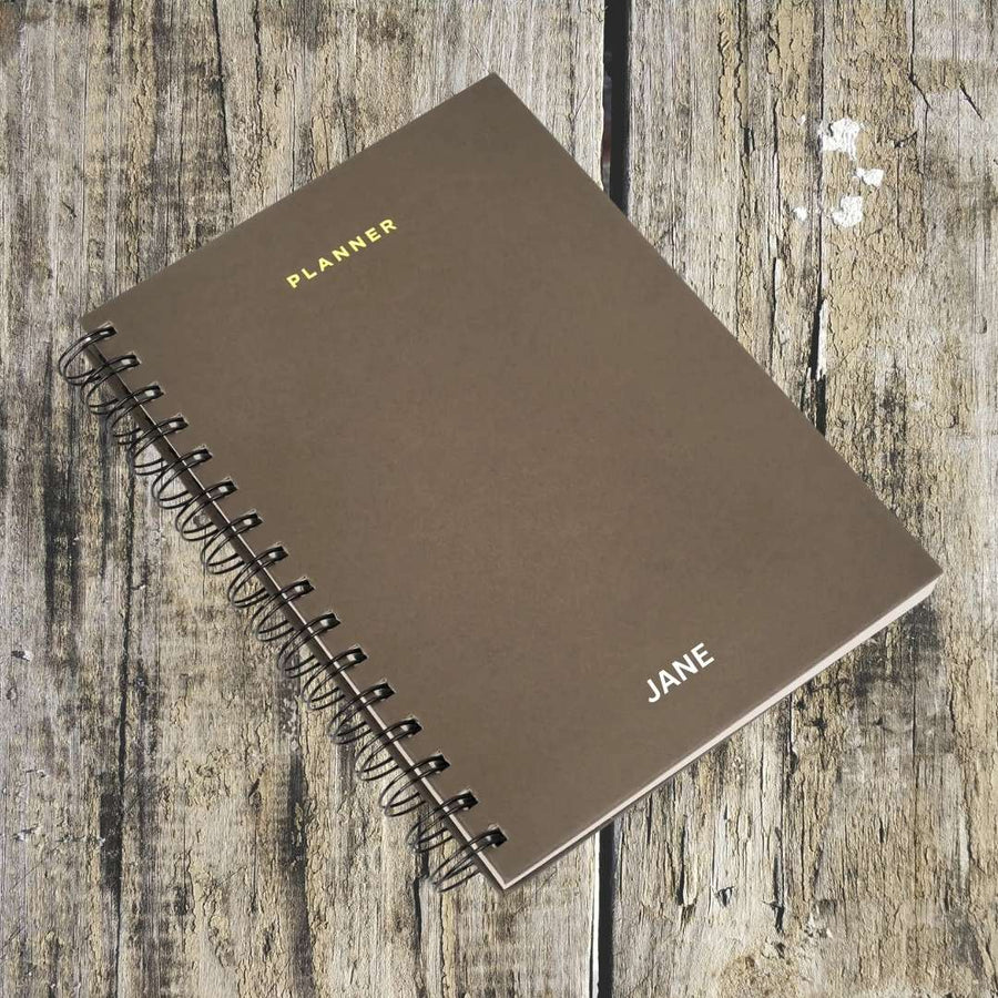 Personalized Undated Planner