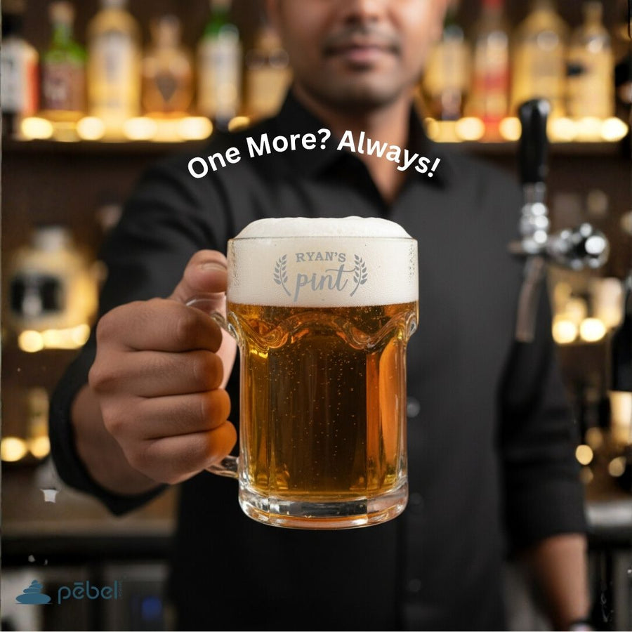 Secret Santa Gift Personalized Beer Mug