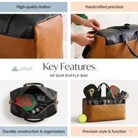 Paddle & Pickle Ball Duffle Bags | Personalized