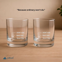 Custom Engraved Whiskey Glass 300ml
