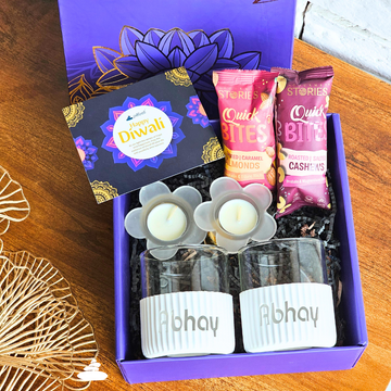 Drinking Glass Set - Perfect Diwali Gift Hamper