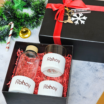 Drinking Glass and Bottle Set - Perfect Gift Hamper