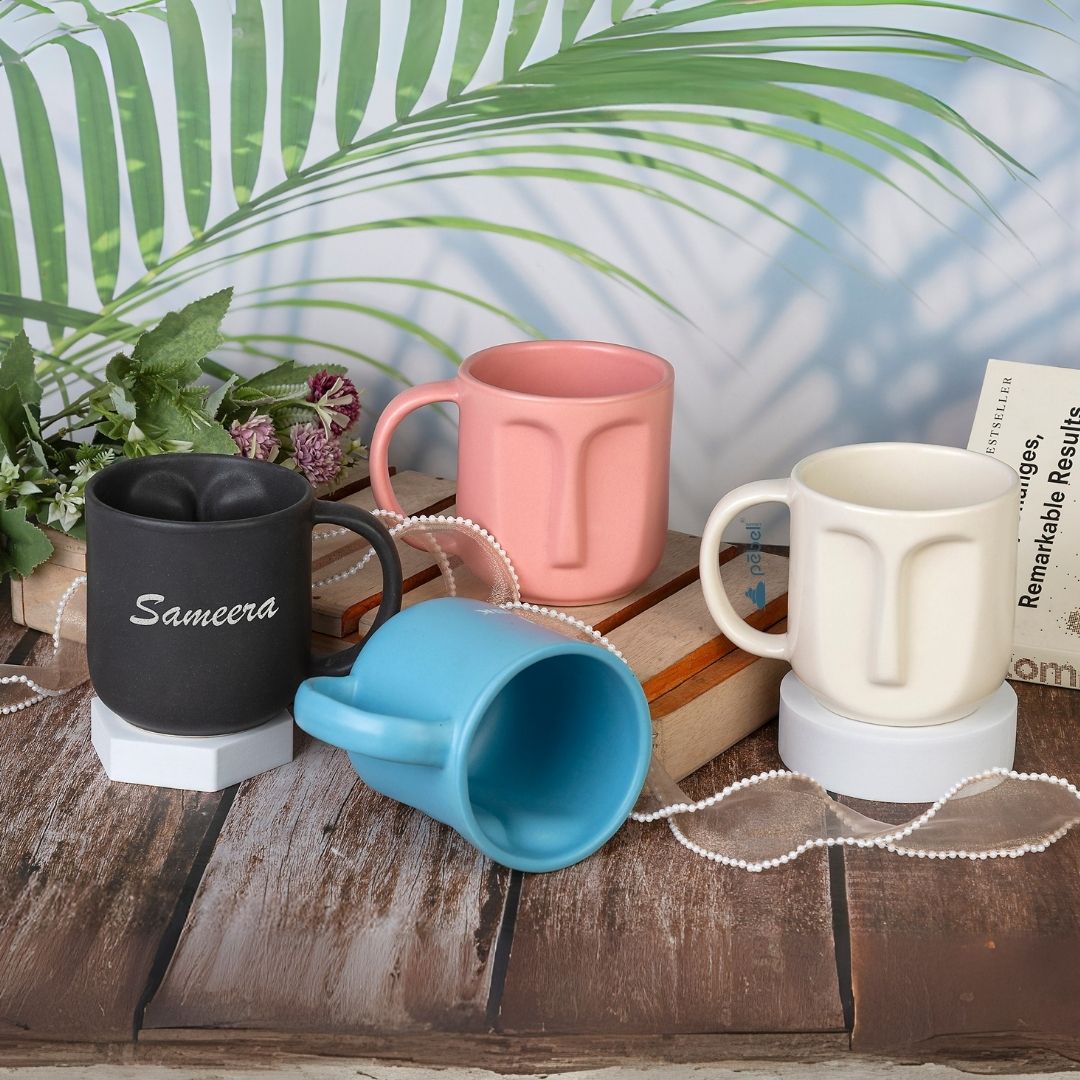 Mystic Hand-Crafted Pastel Ceramic Coffee Mugs