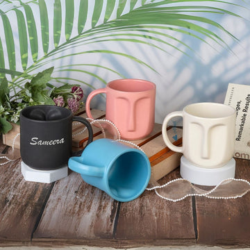 Mystic Hand-Crafted Pastel Ceramic Coffee Mugs