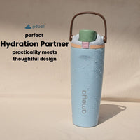 Personalized Flip Cap Stanley Bottle with Custom logo