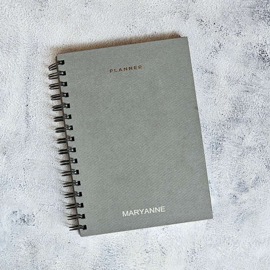 Personalized Undated Planner