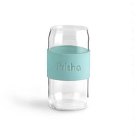 Stylish Glass Can Tumblers with Personalized Silicone Band