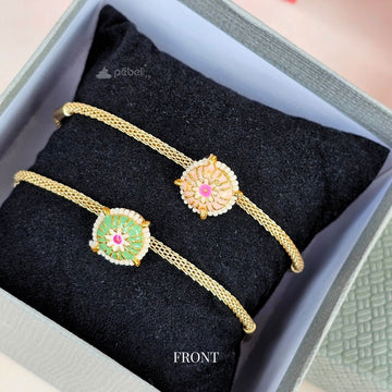 Premium Metal Rakhi | Set of 2
