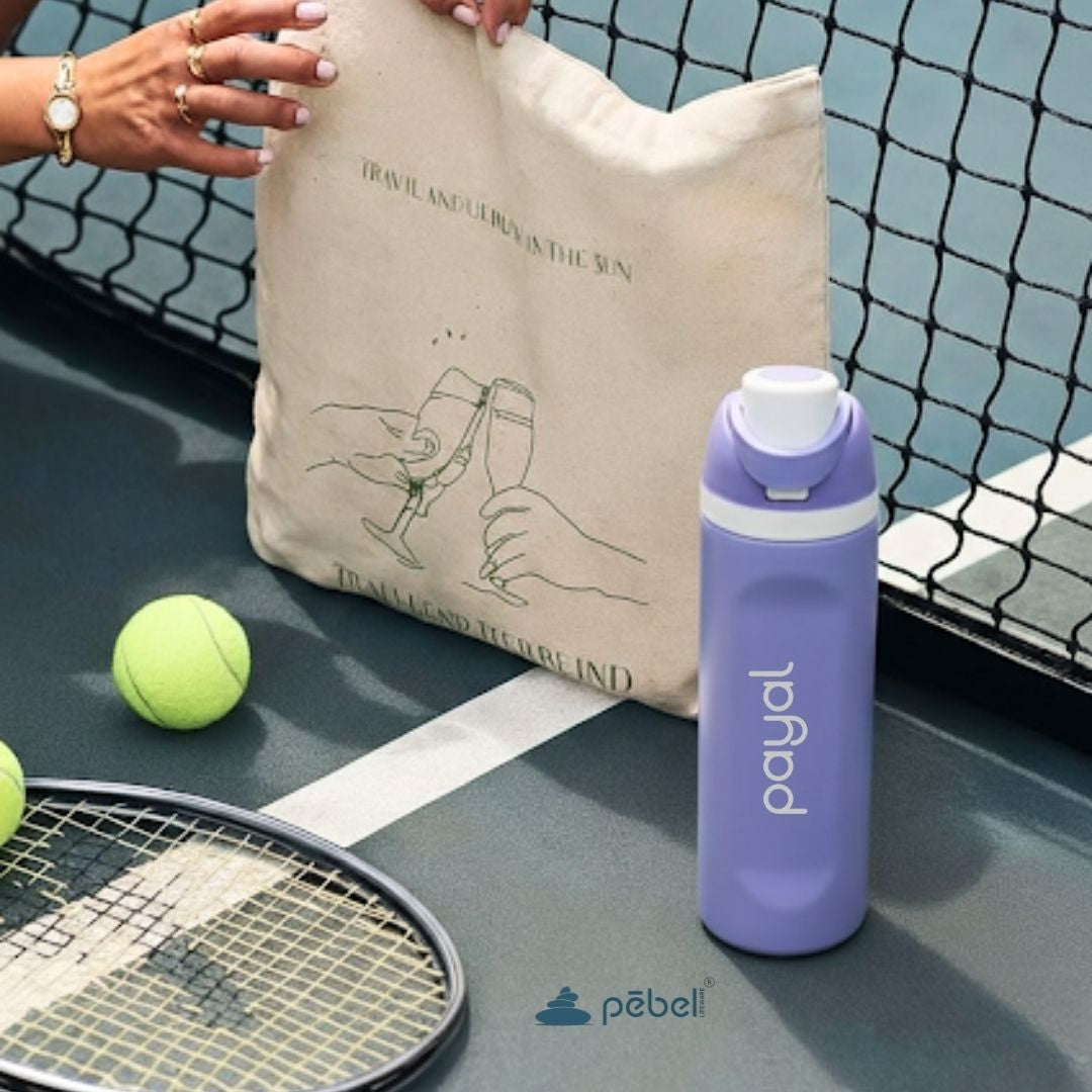 Personalized Pebel FlipSip Insulated Bottle | 700ml