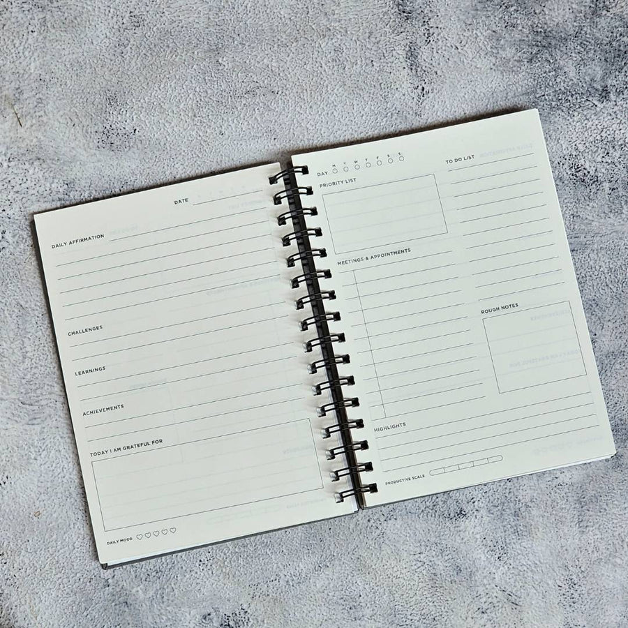 Personalized Undated Planner