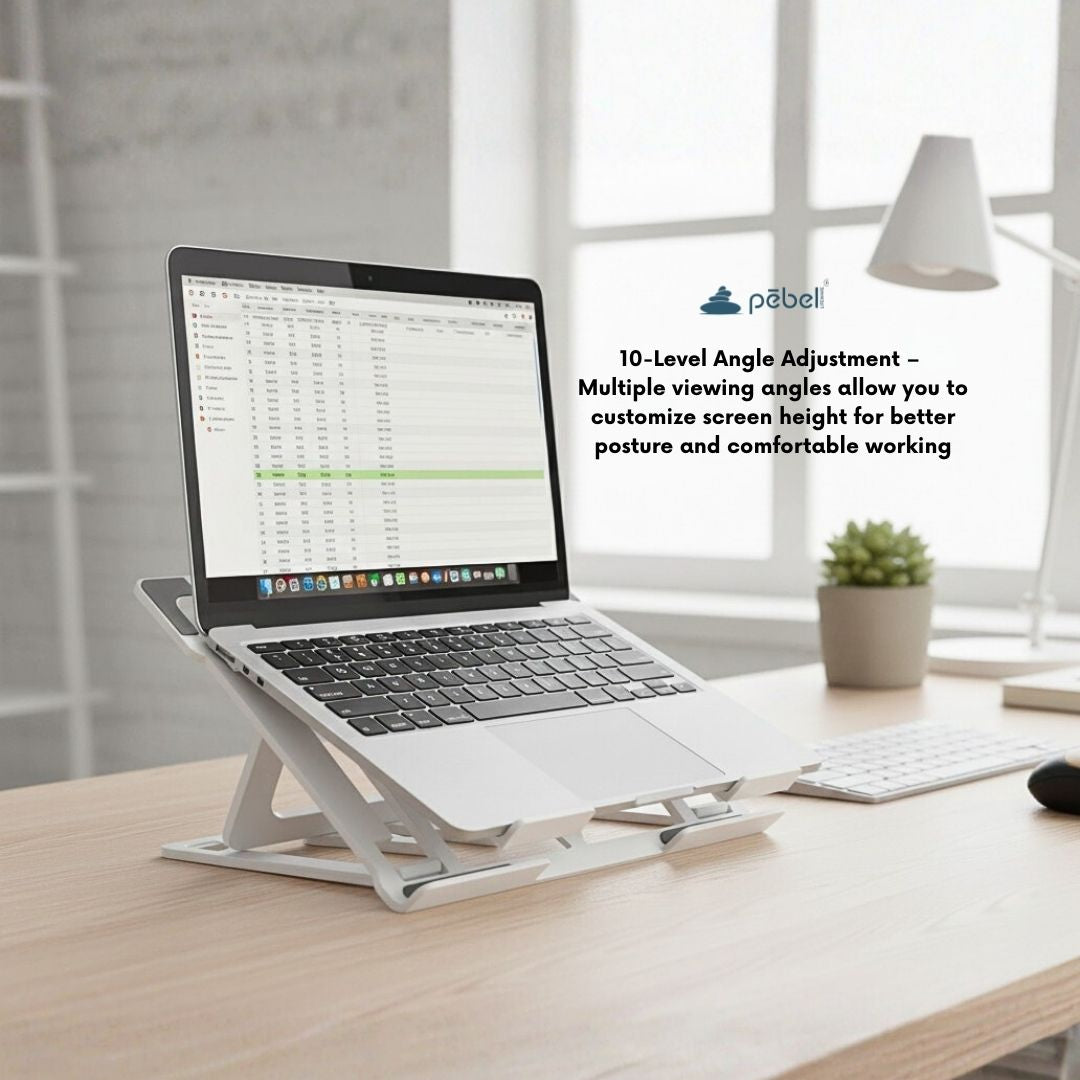 Premium Laptop Stand with logo