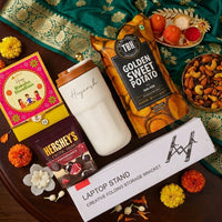 Coffee Cool Bro - Insulated Mug, Laptop Stand, Coffee & Munchies