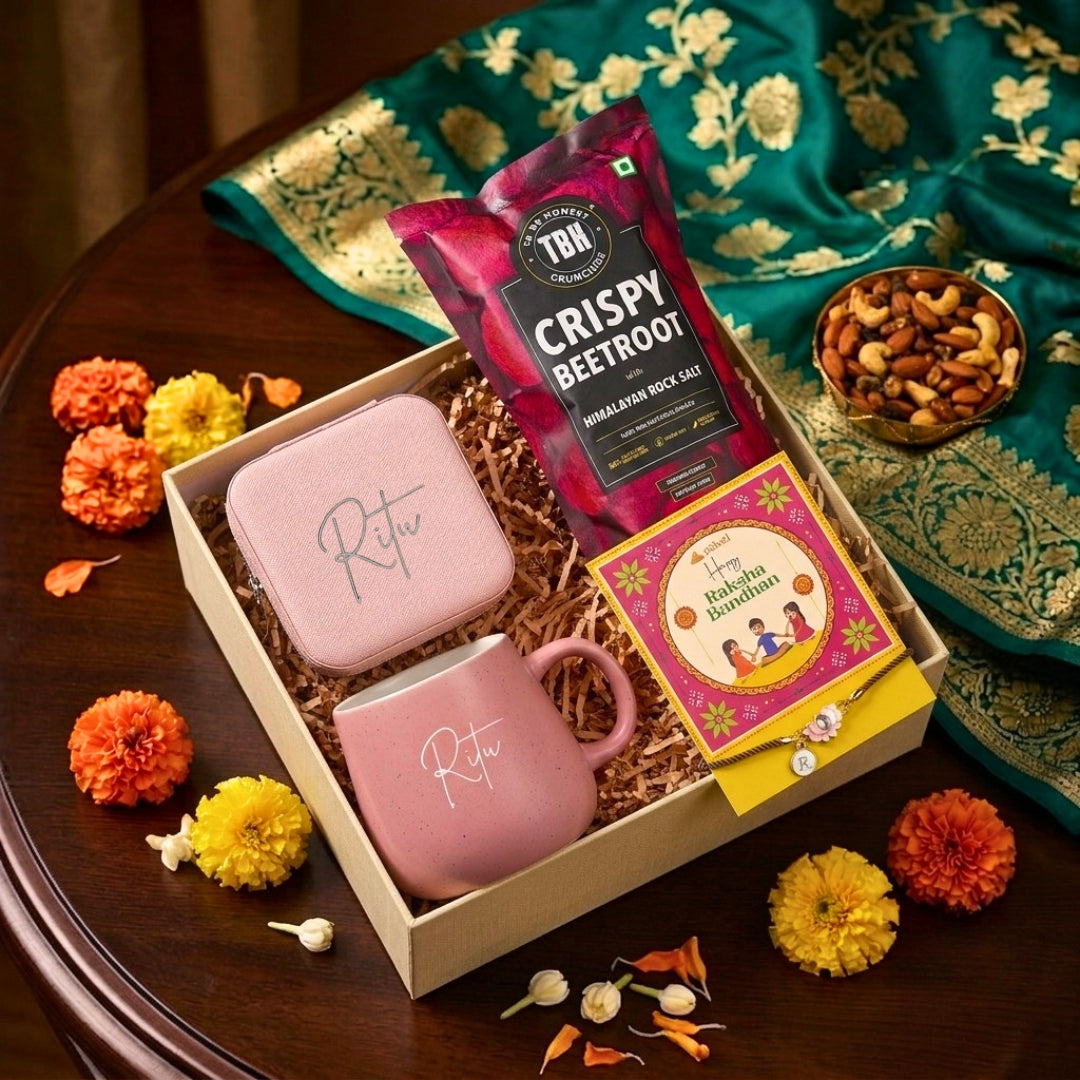 Fashionista Sister Pastel Mug and Jewellery Box Hamper