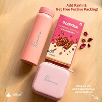 Personalized Mini Insulated Stainless Steel Flask 300ml, Cute Jewelry Organizer & Loyka Brittle
