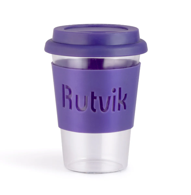 Personalized Coffee Mug with Silicone Band - Your Logo