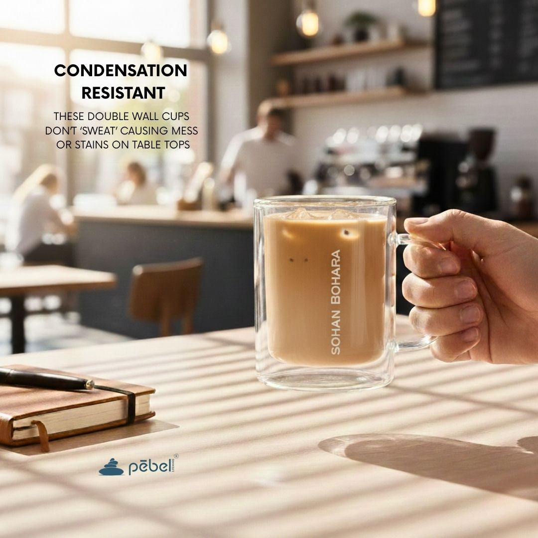 Heat resistant coffee mug 250ml capacity