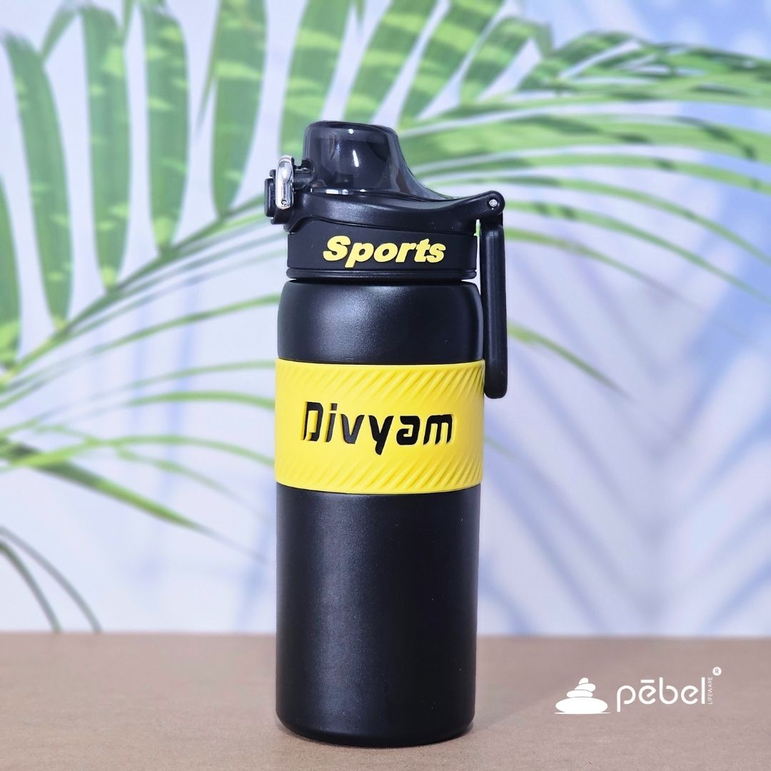 Personalized Insulated Steel Sports Bottle 600ml