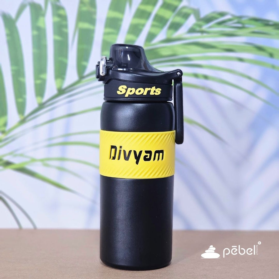 Personalized Insulated Steel Sports Bottle 600ml