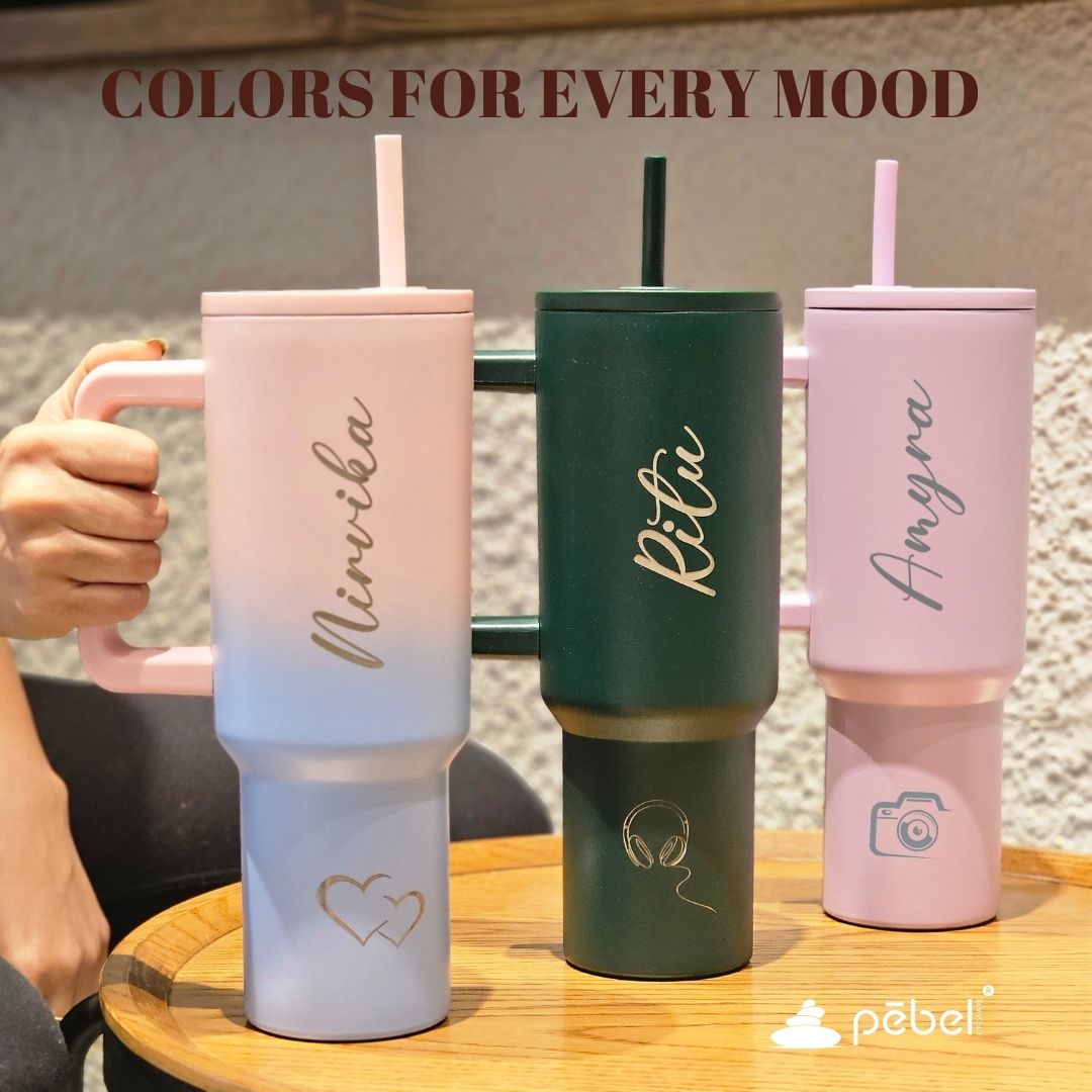 Personalized Insulated Elixir Tumbler 1200ml by Pebel Lifeware
