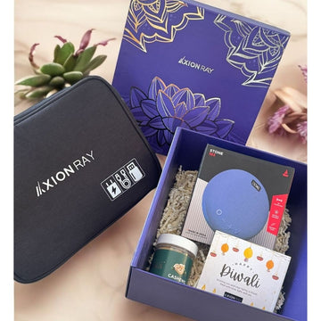 Boat Speaker, Tech Pouch, Dryfruits in Festive Gift Box
