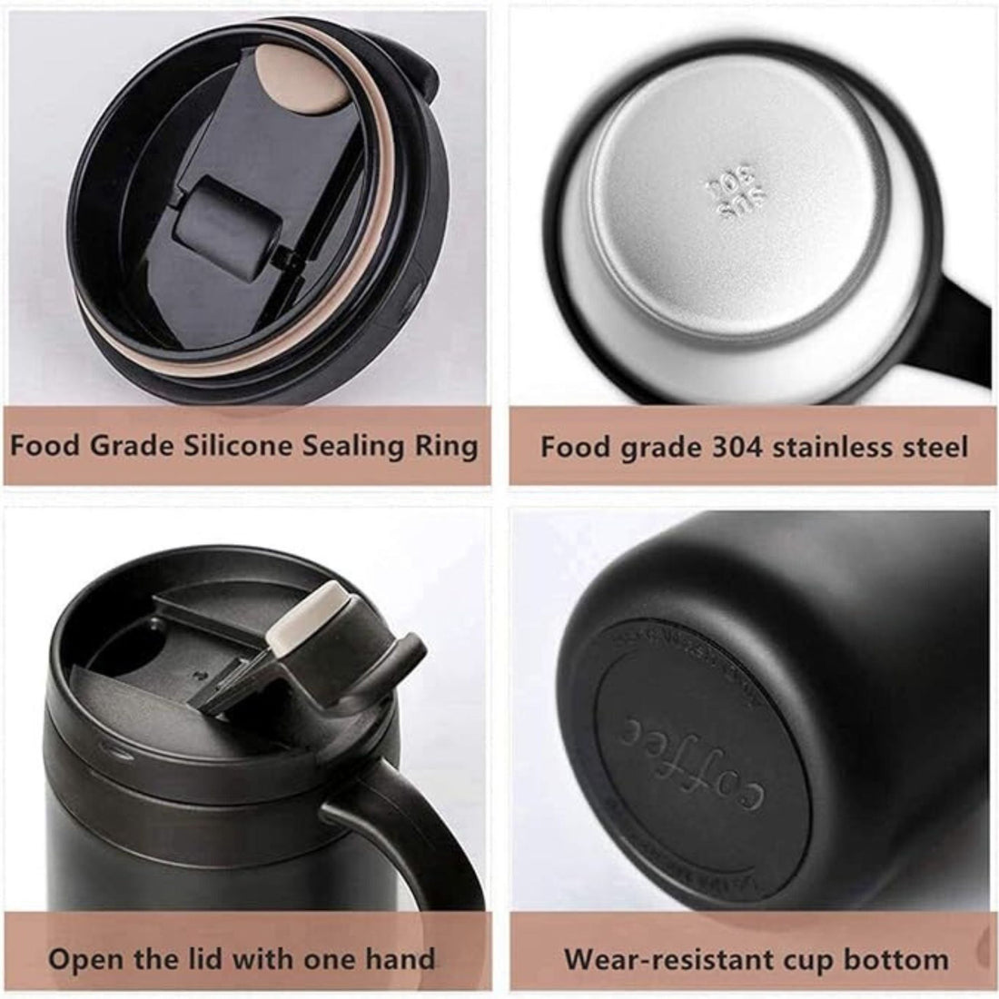 Personalized Portable Coffee Vacuum Flask Mug