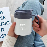 Personalized Portable Coffee Vacuum Flask Mug