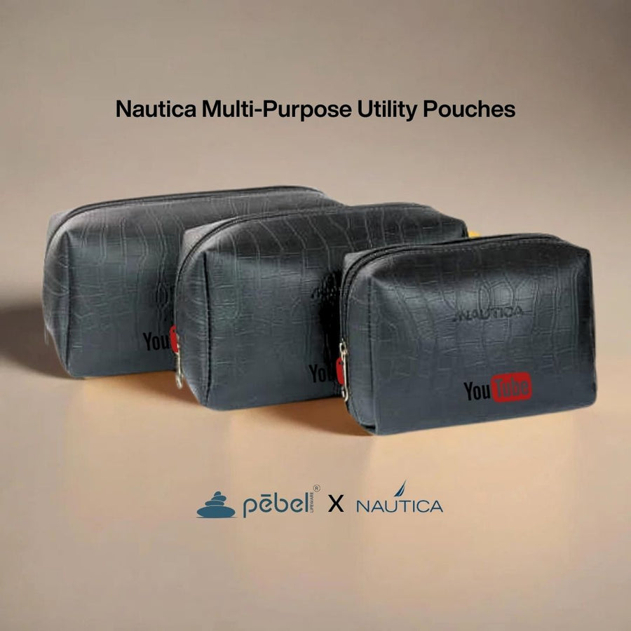 Multipurpose Travel Pouch Set for Corporate Gifting
