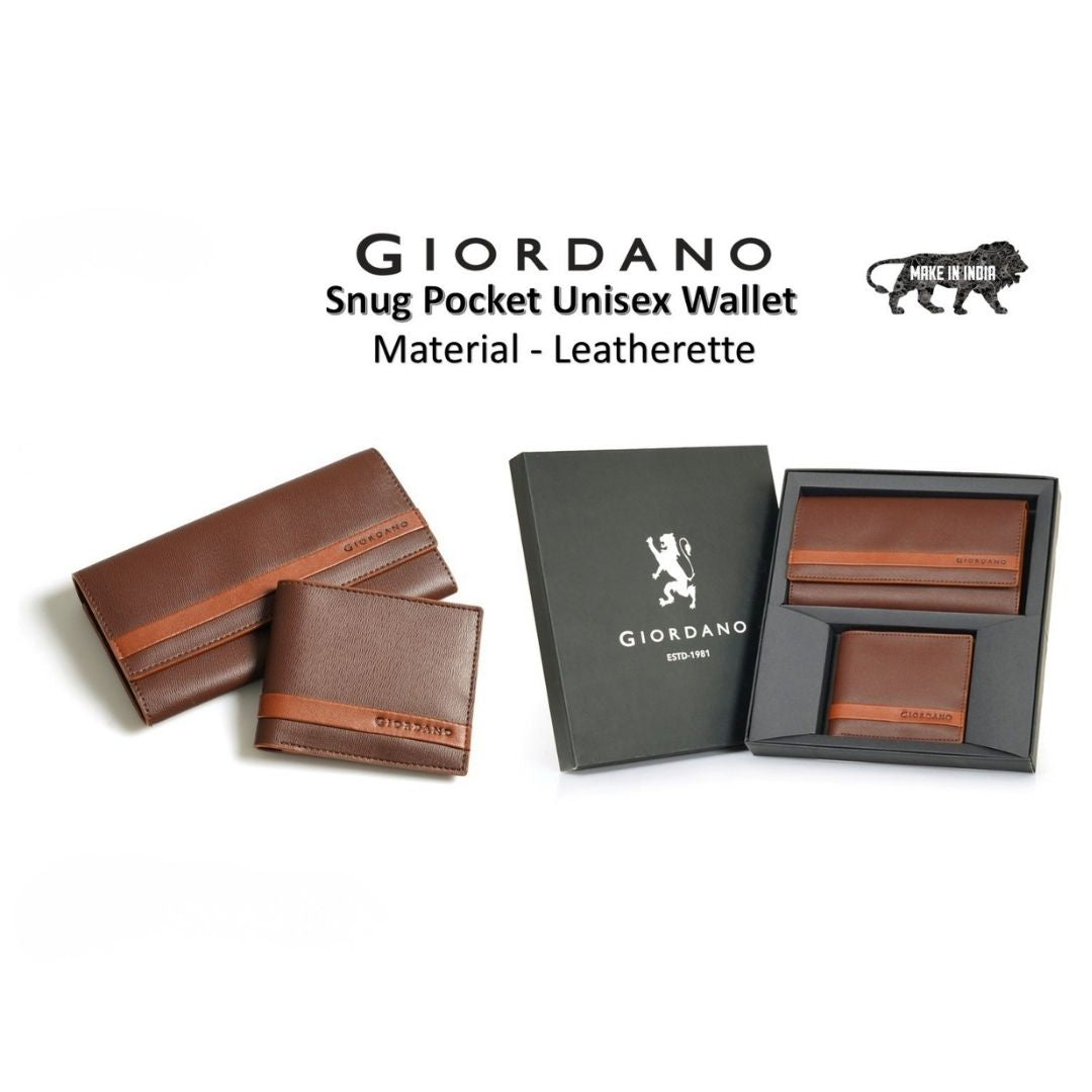 Giordano Wallet Set for Men and Women