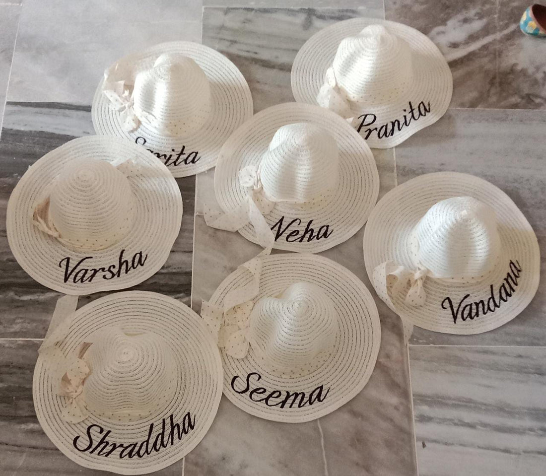 Personalized Beach Hat